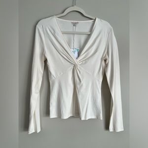 Guess stretch Knot Top